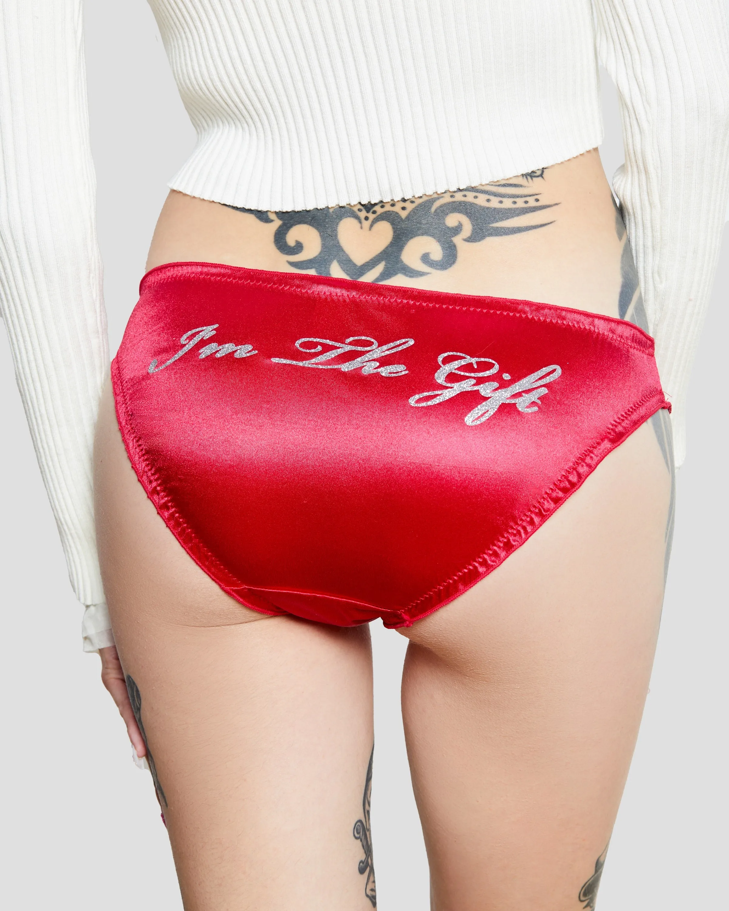 I'm the Gift ~ Satin Panties