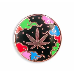 In A Haze Enamel Pin