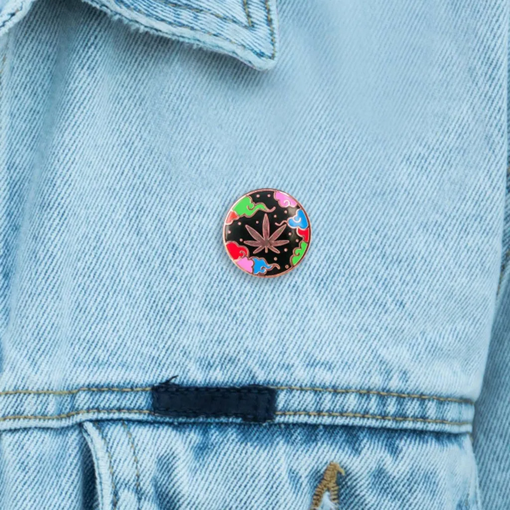 In A Haze Enamel Pin