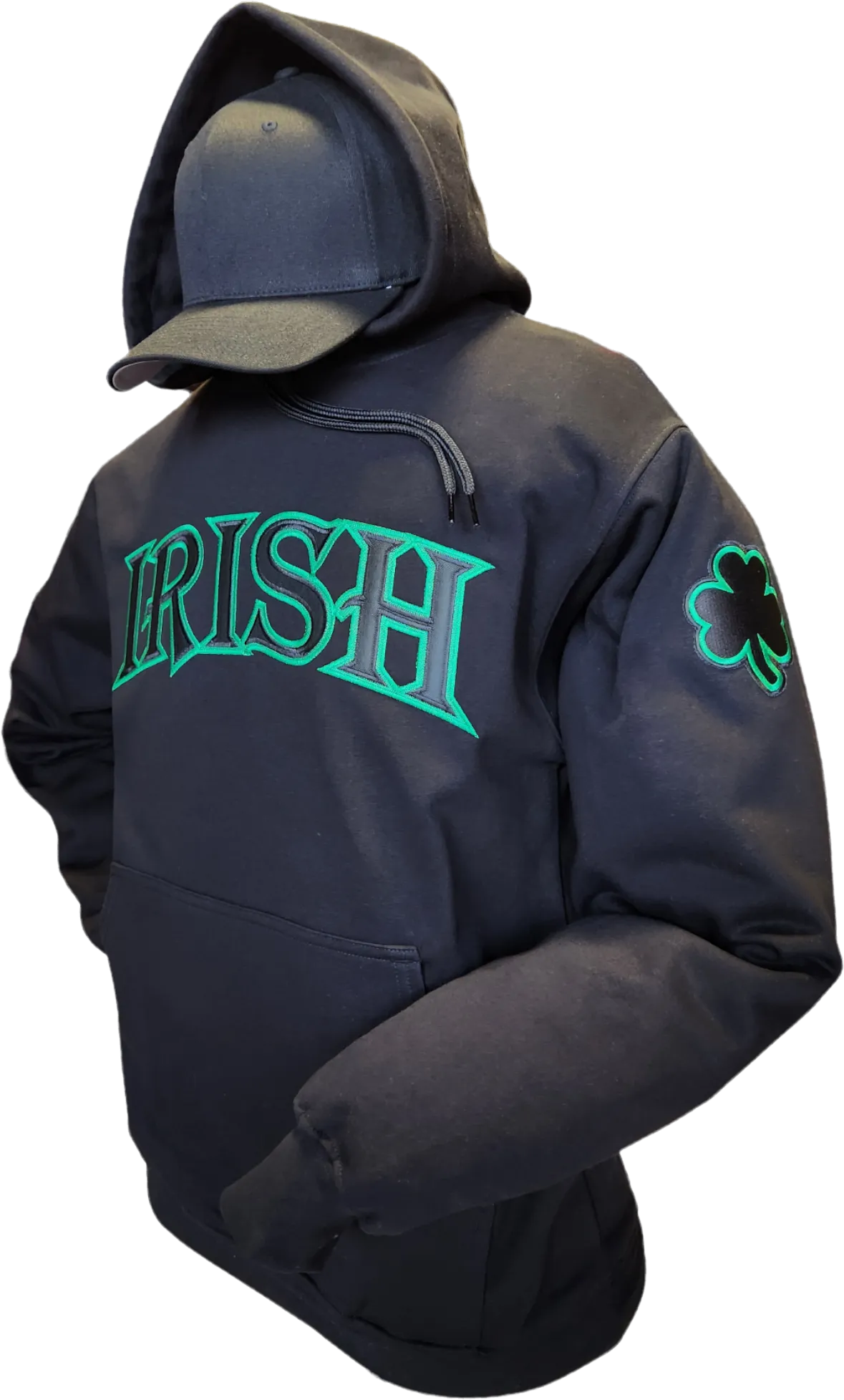 Irish Hoodie Essence Black