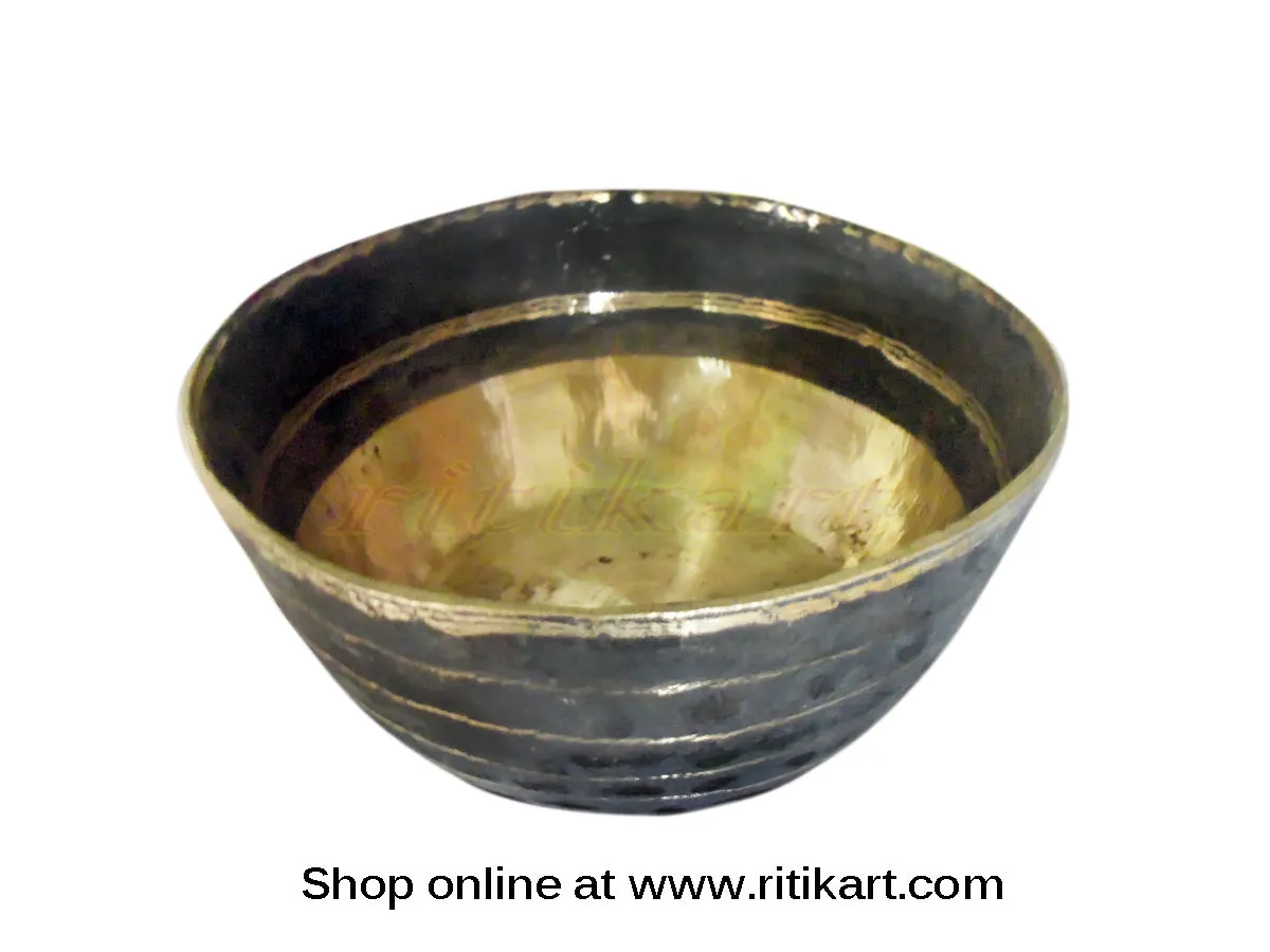 Kansa-Bronze Utensils Bowl from Balakati, Odisha Serving Bowl