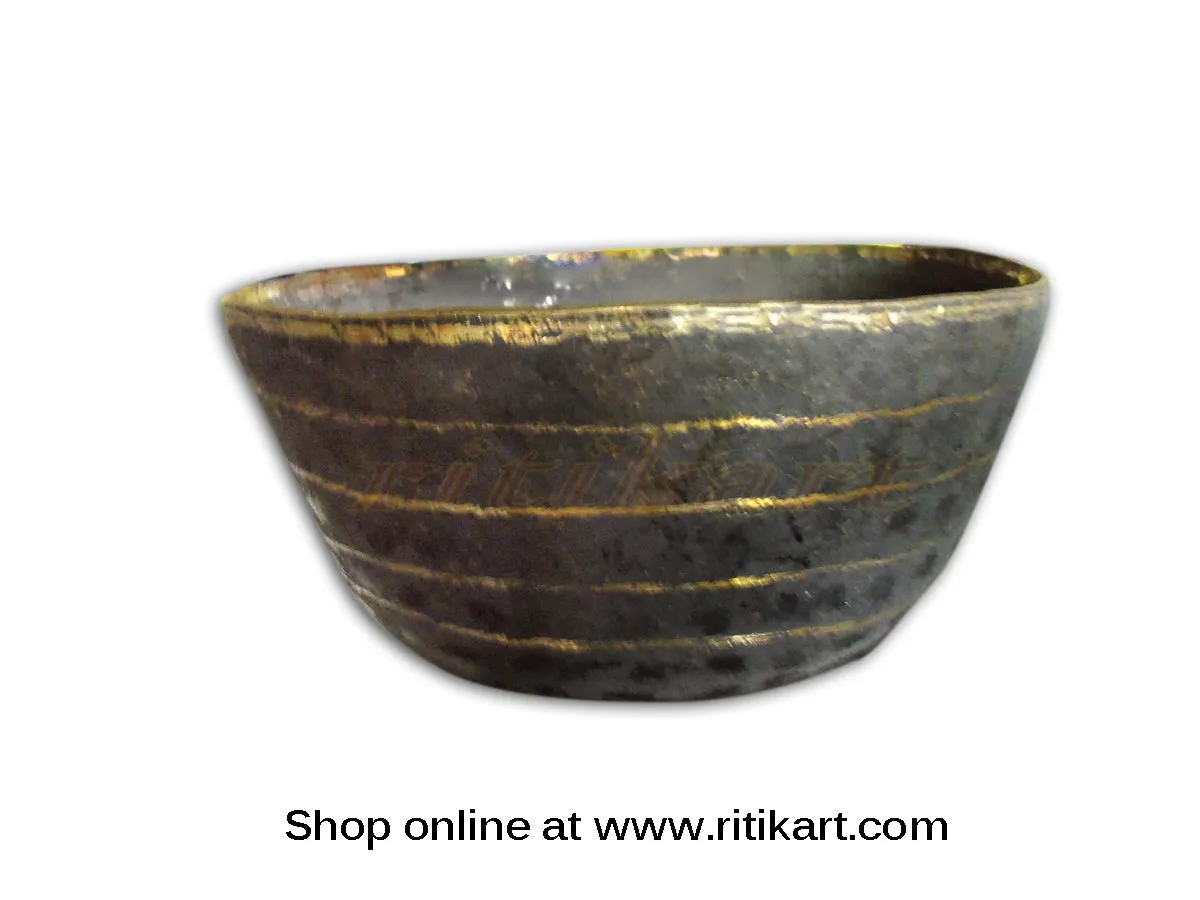 Kansa-Bronze Utensils Bowl from Balakati, Odisha Serving Bowl