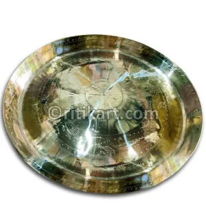 Kansa-Bronze Utensils Thali 16inch from Balakati