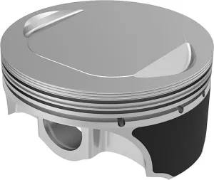 KB Performance KB904C.005 Forged Piston Kit (95ci. Big Bore, Domed) - .005in. Oversize to 3.88in., 9.25:1 Compression