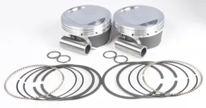 KB Performance KB904C.010 Forged Piston Kit (95ci. Big Bore, Domed) - .010in. Oversize to 3.885in., 9.25:1 Compression
