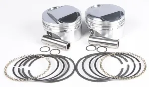 KB Performance KB921C.020 Forged Piston Kit -  .020in. Oversize, 10.5:1 Compression