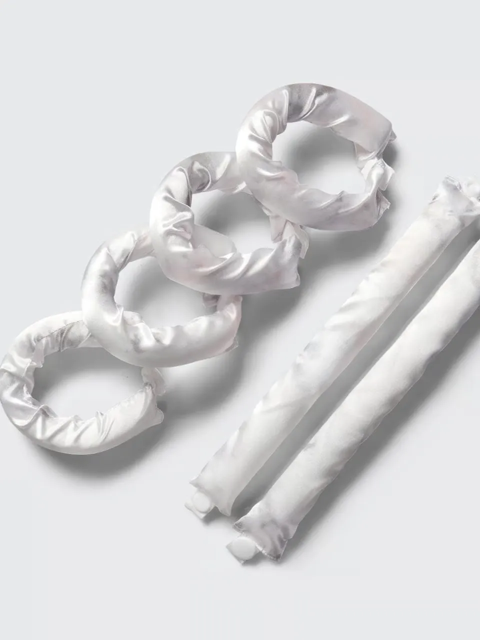 KITSCH Satin Heatless Pillow Rollers - 6 Piece Set