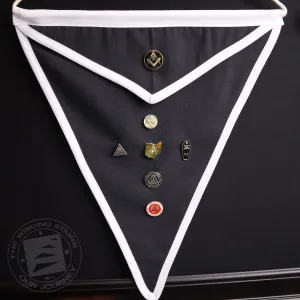 Knights Templar Pin Display Apron