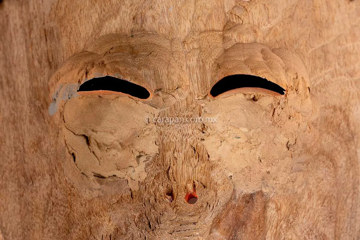 Kurpite Purepecha Indigenous Dance Mexican Mask