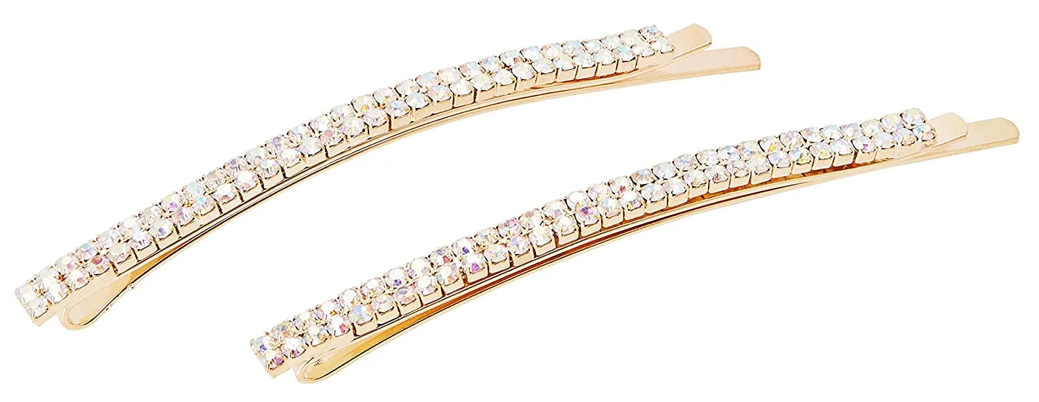 L. Erickson Long Crystal Bobby 2 Pack