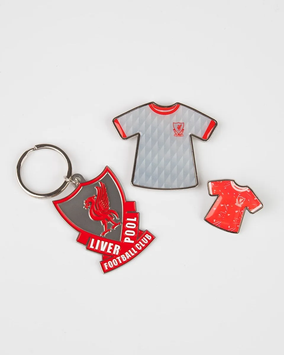 LFC Heritage Badge , Keyring & Magnet Set