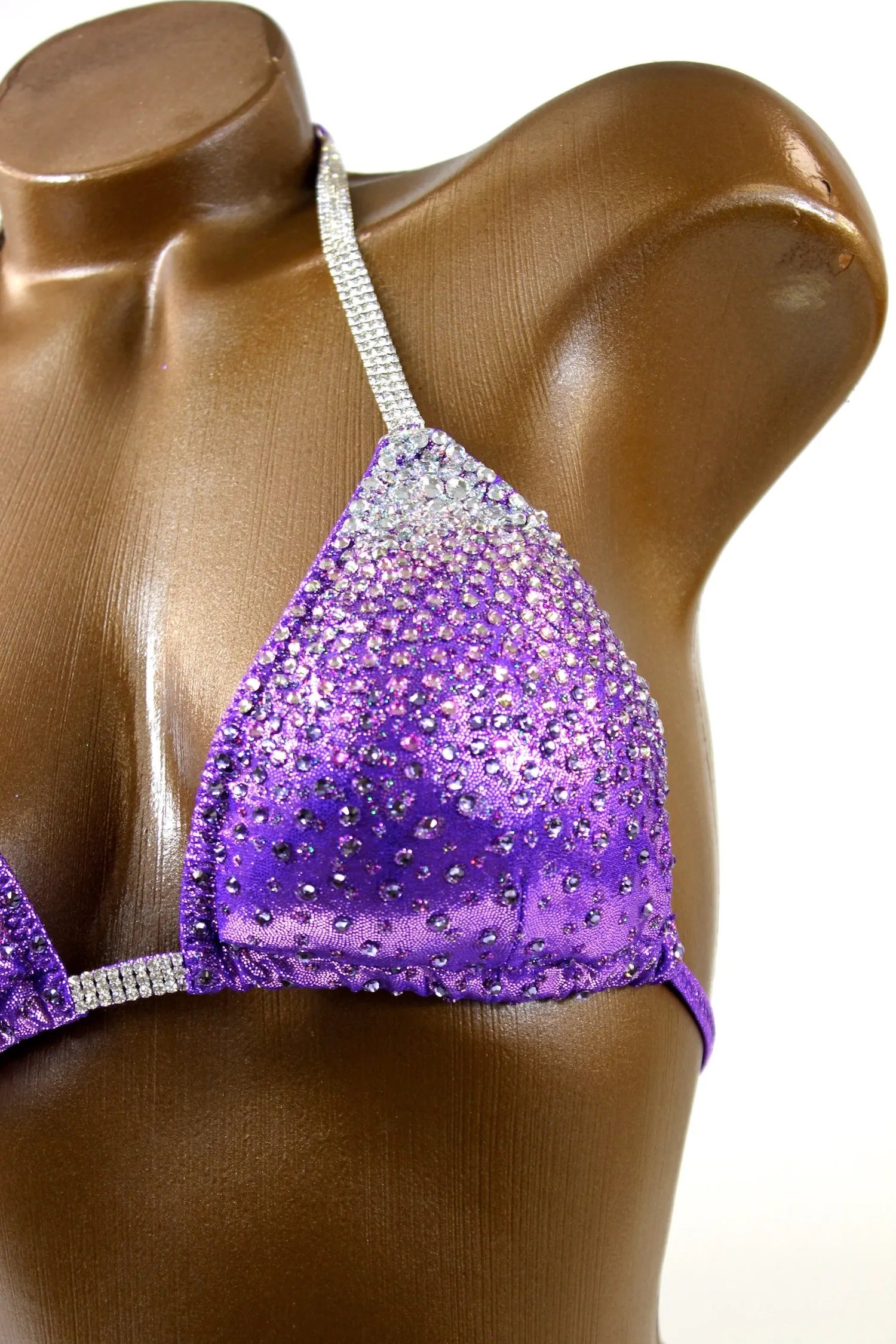 Light Purple Ombre Bikini Suit