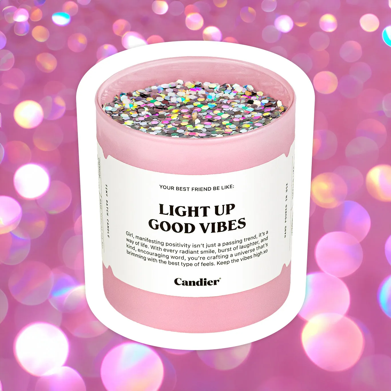 LIGHT UP GOOD VIBES CANDLE