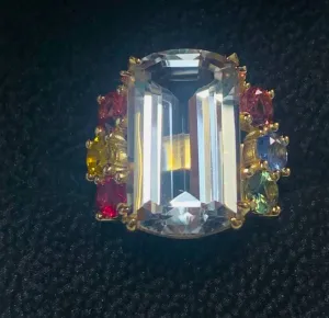 Limited Edition Power Crystal Confetti Ring