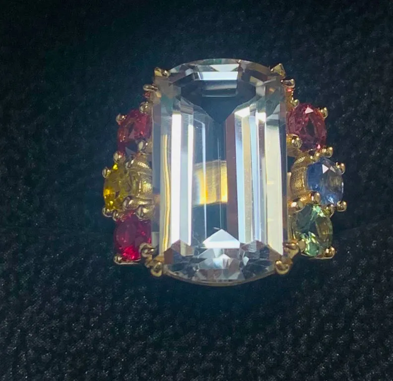 Limited Edition Power Crystal Confetti Ring