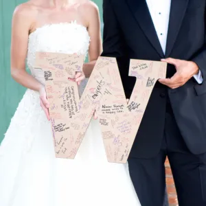 Medium Monogram Guestbook Letter