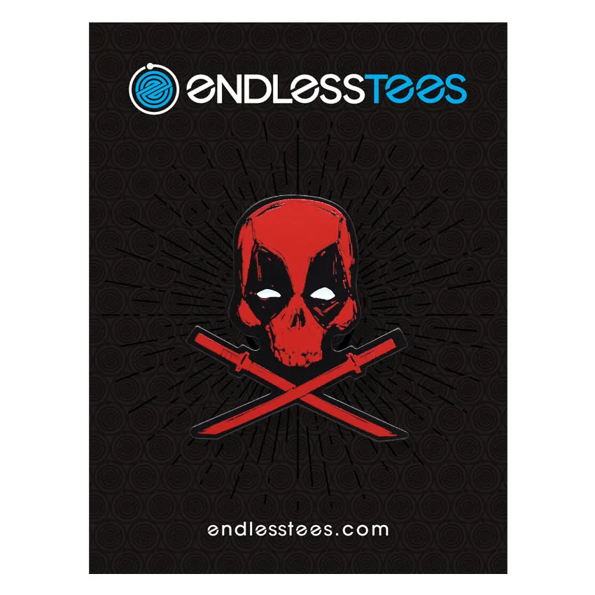 Merc & Crossbones Enamel Pin