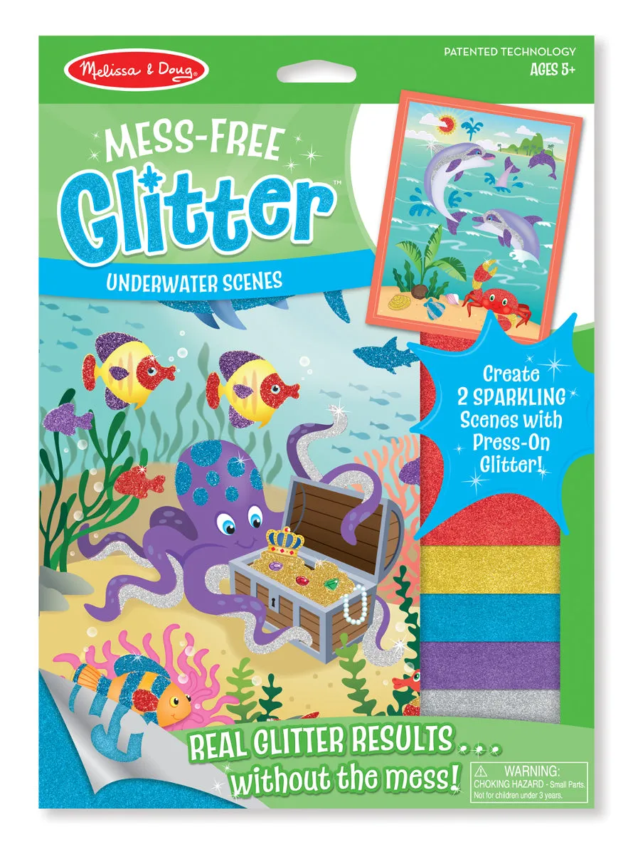 Mess-Free Glitter - Underwater Scenes