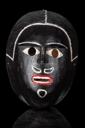 Mexican Black Mask Male Character
