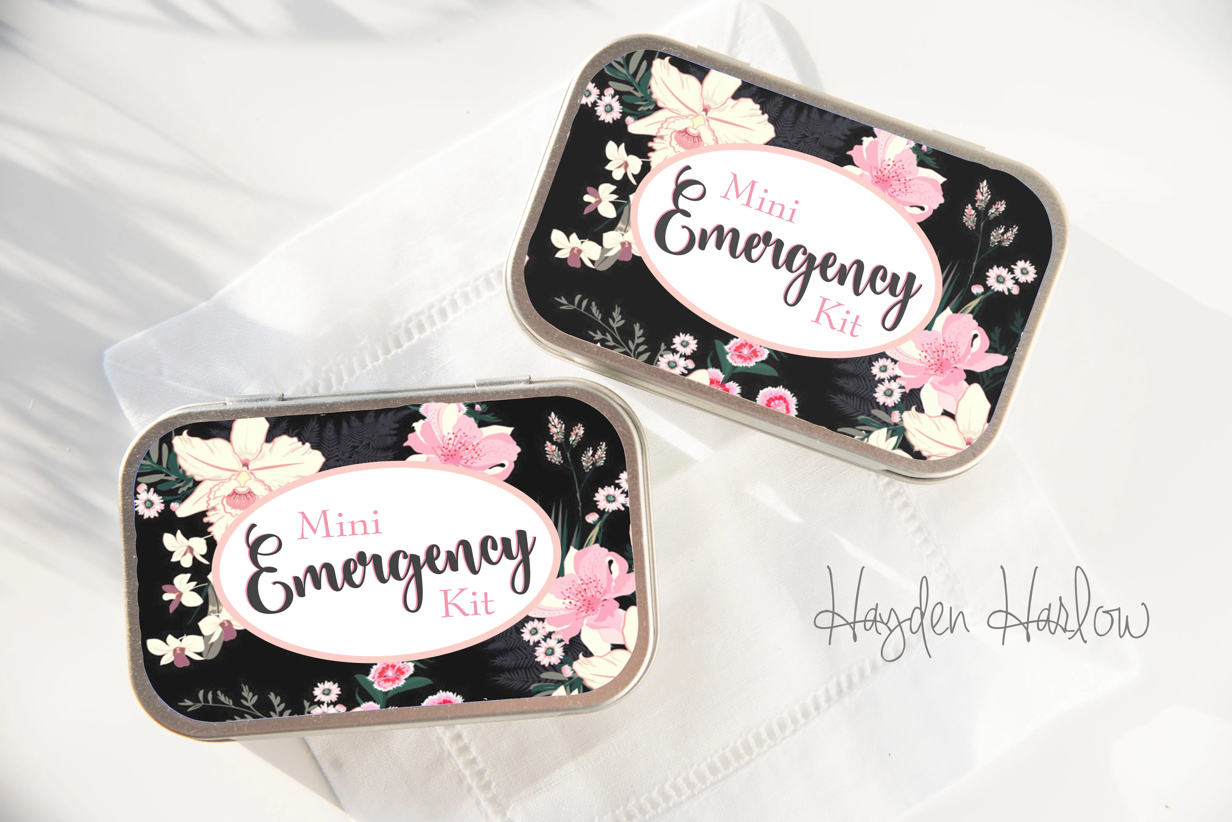Mini Emergency Kit - BLACK ORCHID