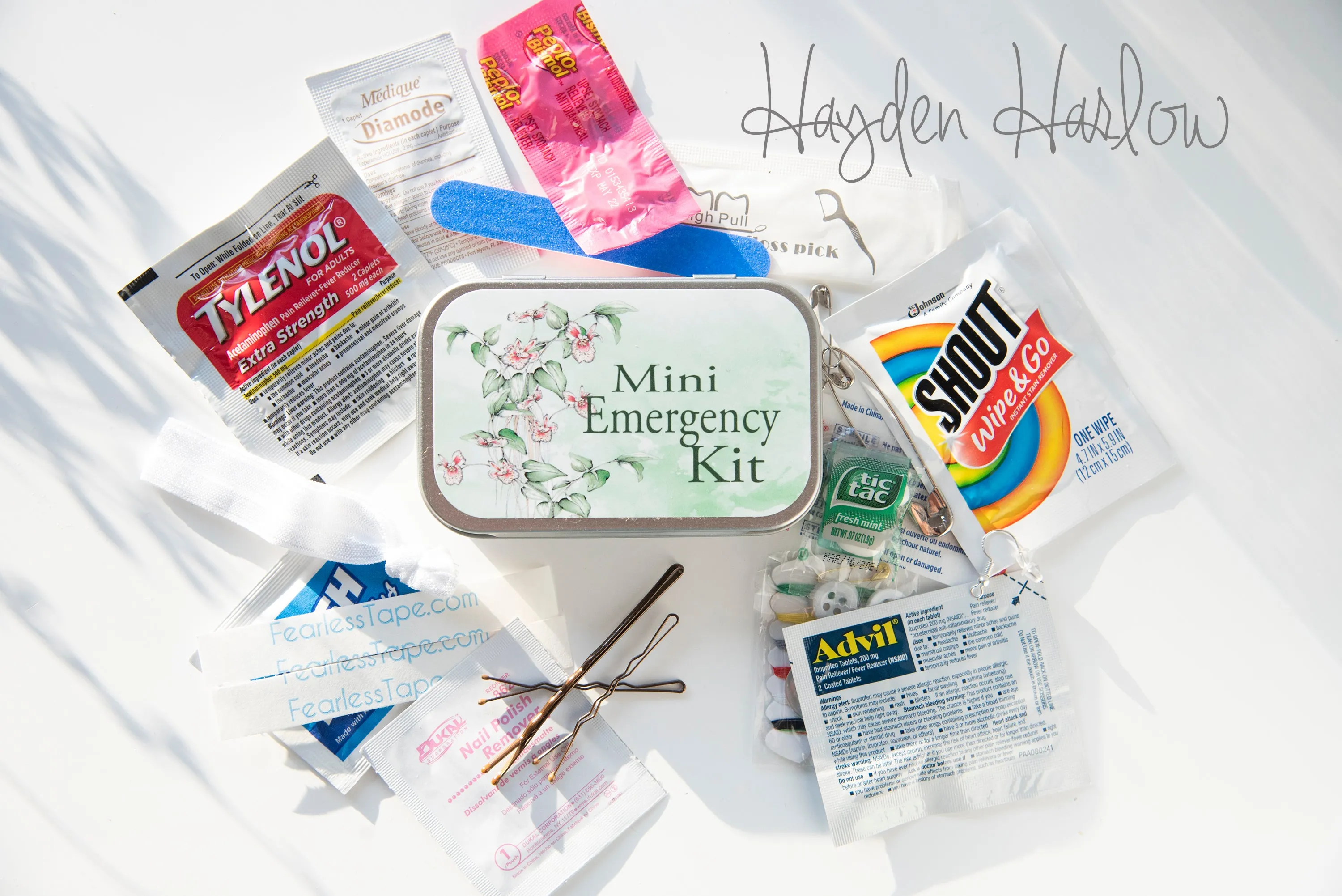 Mini Emergency Kit - DESERT GARDEN