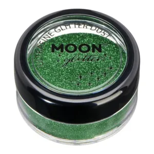 Moon Glitter Classic Ultrafine Glitter Dust, Green