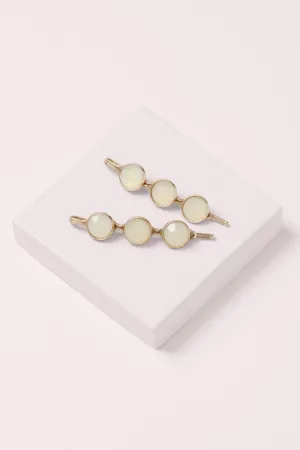 Moonstruck Stone Bobby Pins Set