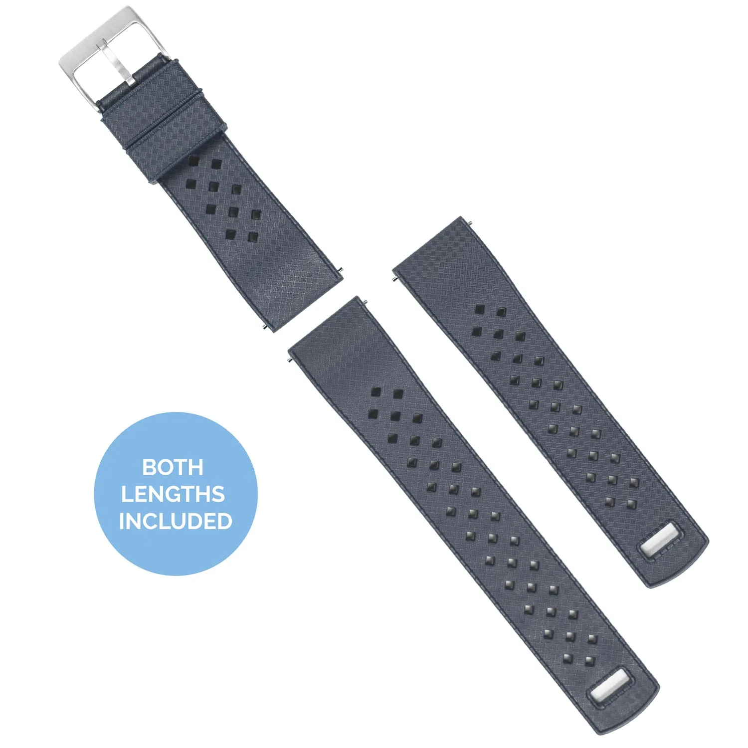 Moto 360 Gen2 Tropical Style Smoke Grey Watch Band