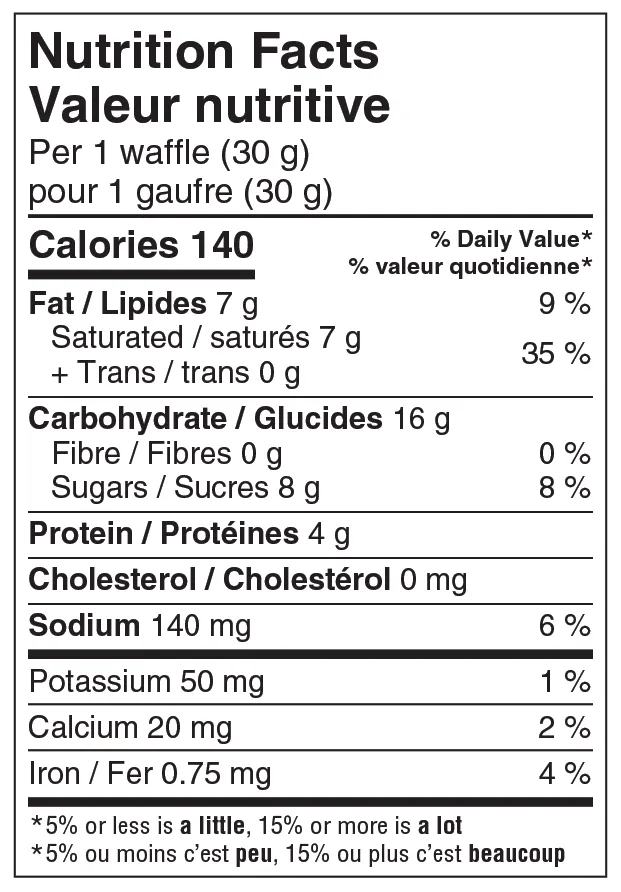 NAAK Ultra Energy Waffle - Salted Caramel (4pk)