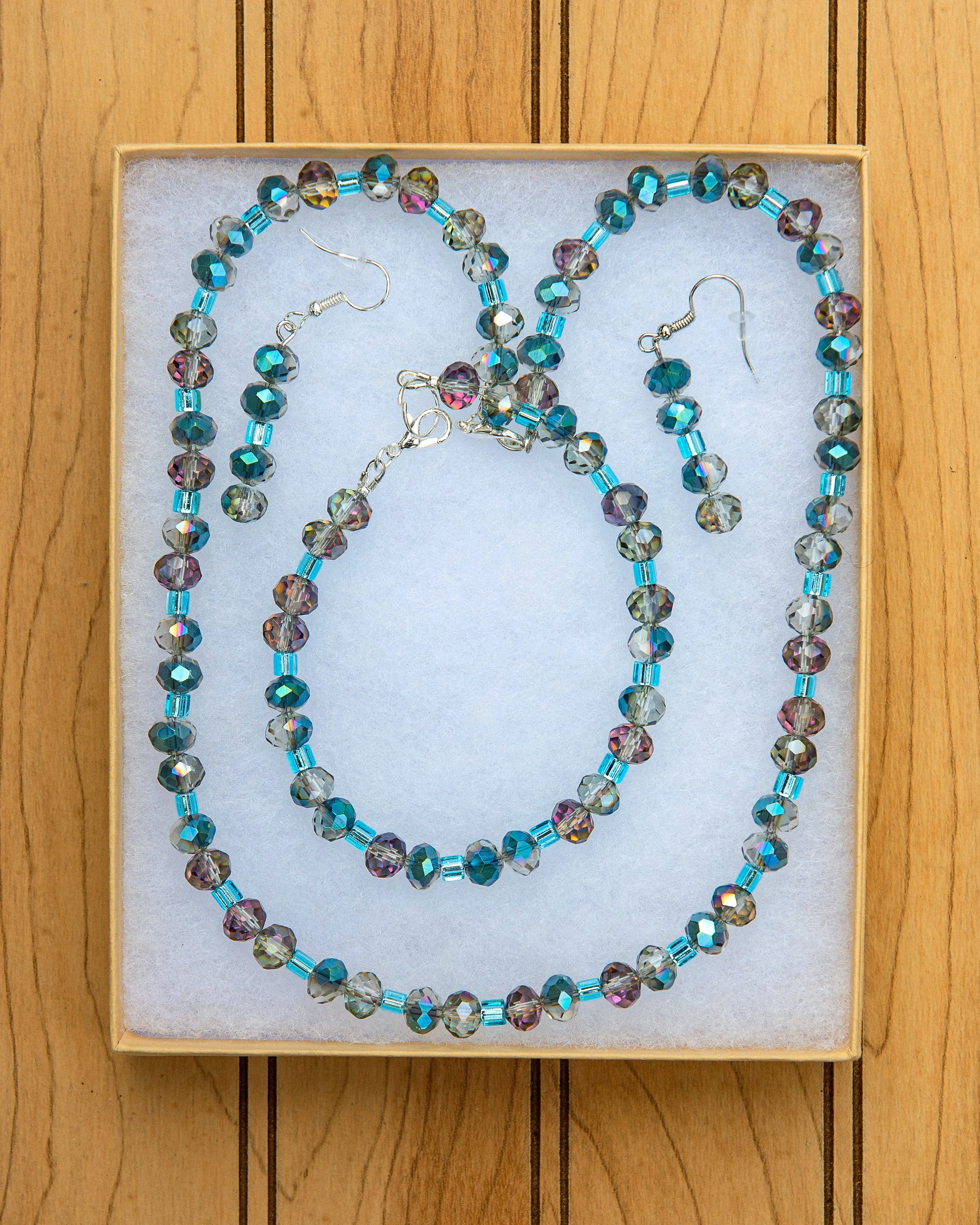 NBE #47 Love the Colors of Peacock? Try the Crystals, They  Dazzling and Sparkle!