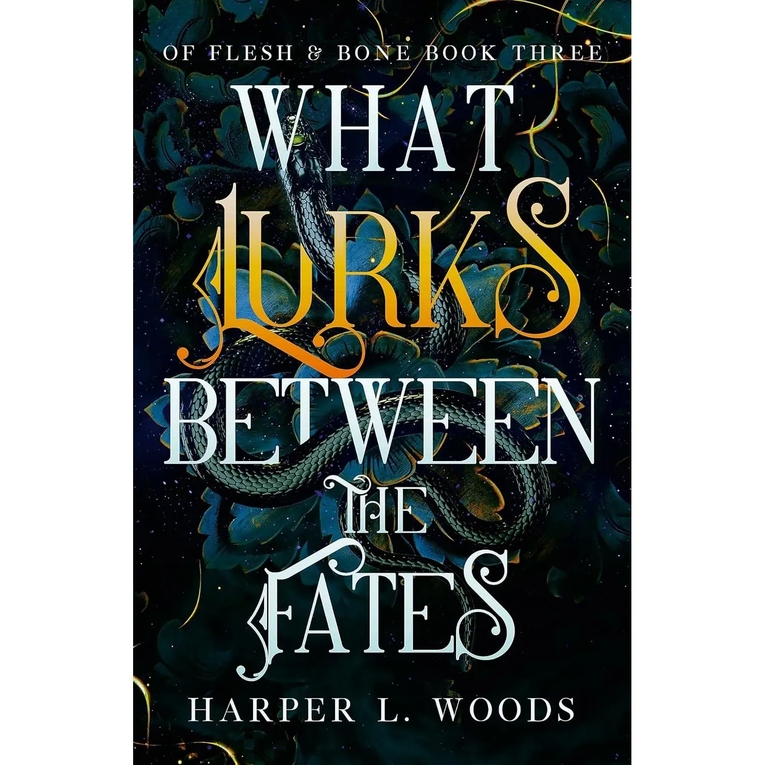 Of Flesh & Bone Series 4 Books Collection Set by  Harper L. Woods(What Sleeps Within the Cove)