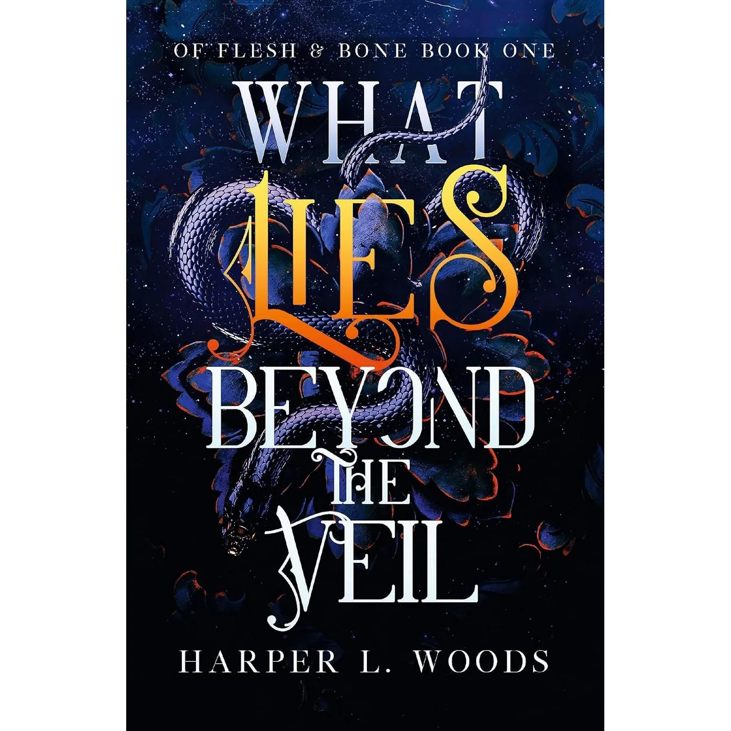 Of Flesh & Bone Series 4 Books Collection Set by  Harper L. Woods(What Sleeps Within the Cove)