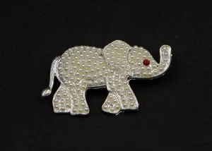Pearl Elephant w/Red eye