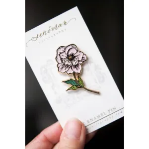 Peony Soft Enamel Pin