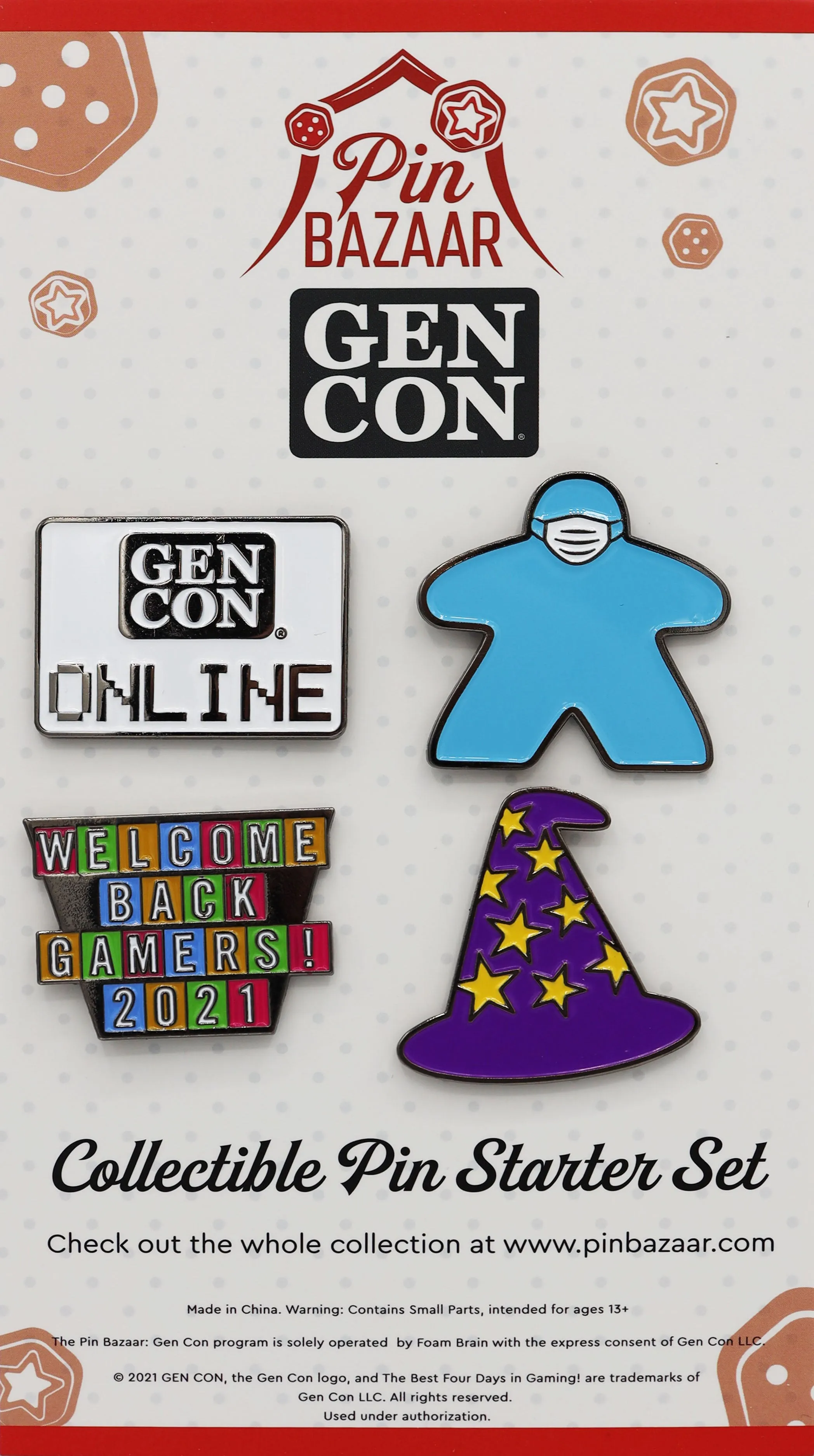 Pin Bazaar: Gen Con 2021 Starter Set