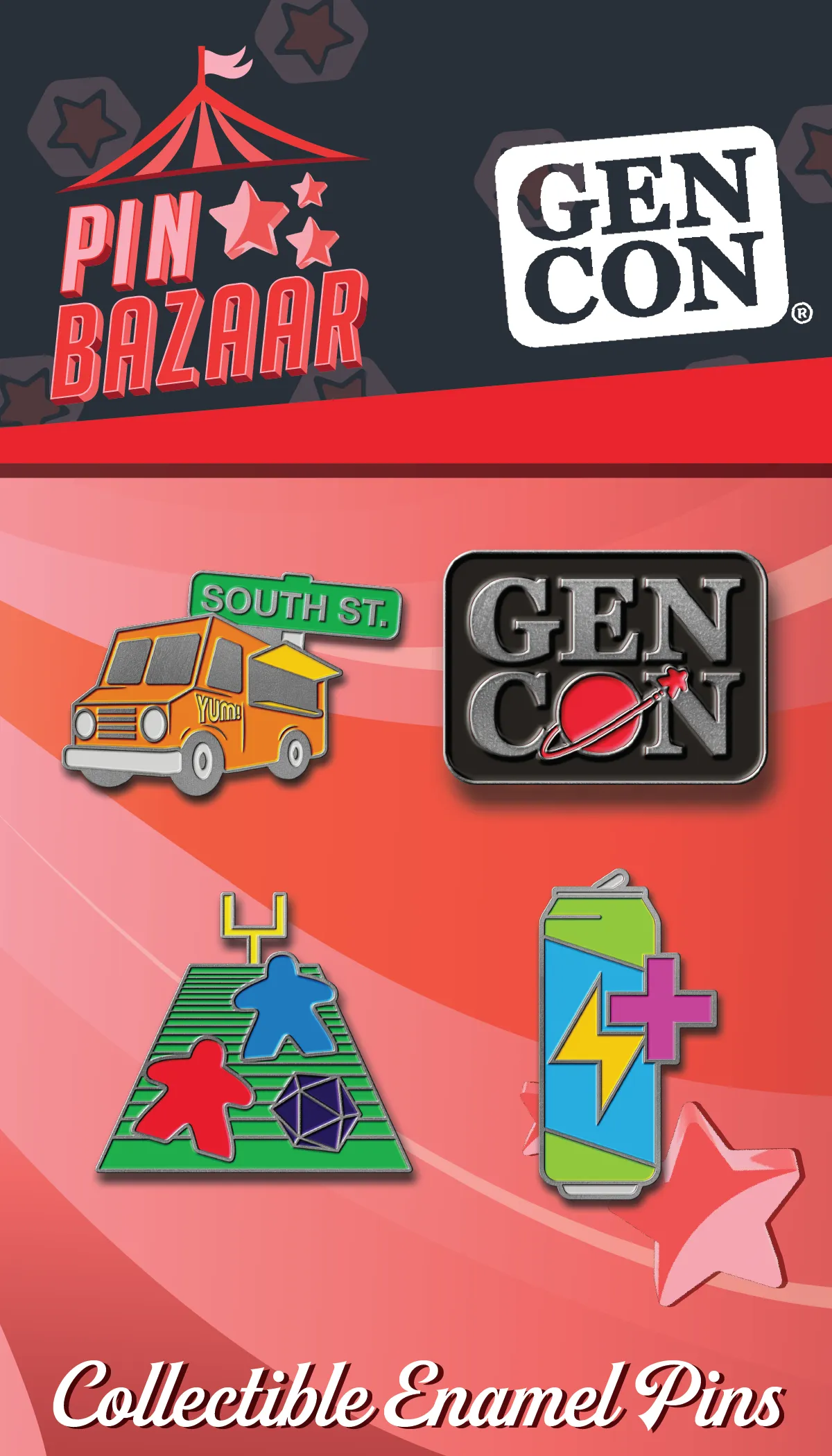 Pin Bazaar: Gen Con 2023 Starter Set