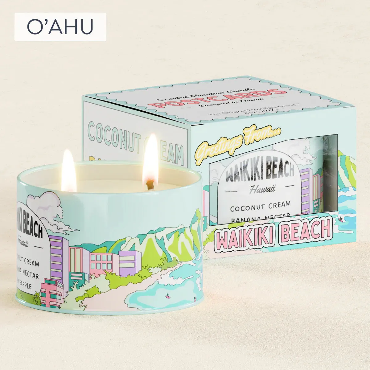 Postcards Tropical Candles