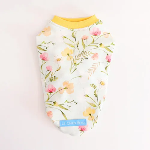 Pretty Garden Sleeveless Dog Top in Mint
