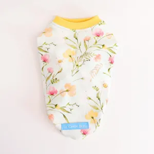 Pretty Garden Sleeveless Dog Top in Mint