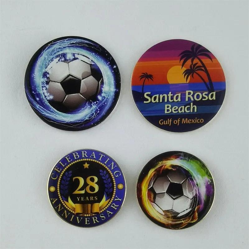 Printed Pins - Offset / UV