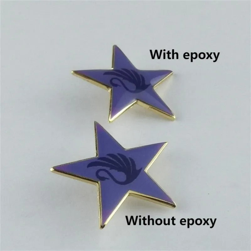 Printed Pins - Offset / UV
