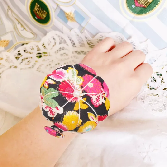 Pumpkin Ball Shaped Needle Pin Cushion