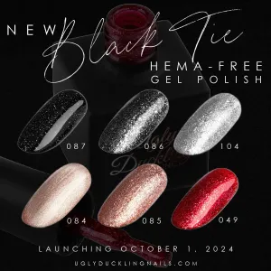 "Black Tie" Gel Polish 6pk Bundle