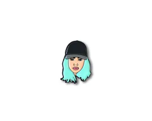 "King Kylie" Lapel Pin