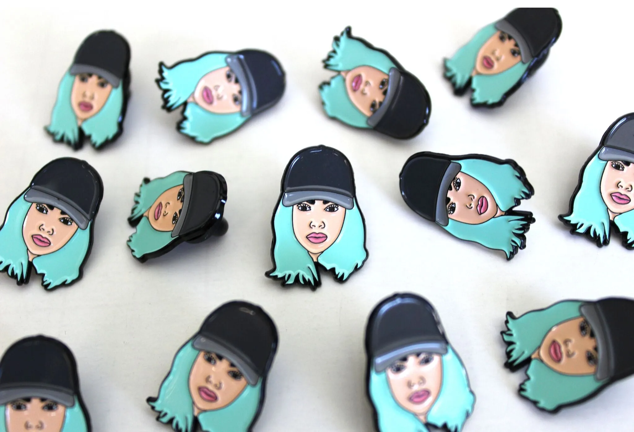 "King Kylie" Lapel Pin
