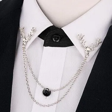 Reindeer Style Collar lapel Pin