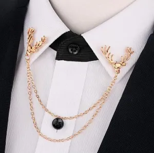 Reindeer Style Collar lapel Pin