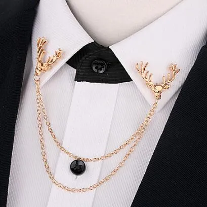 Reindeer Style Collar lapel Pin