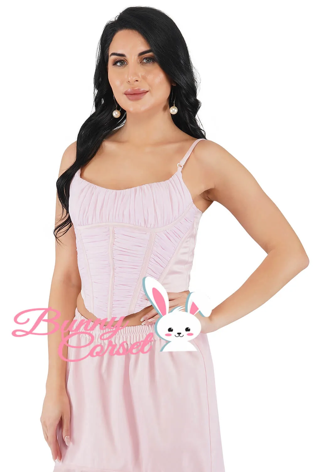 Riley Mesh Corset Top