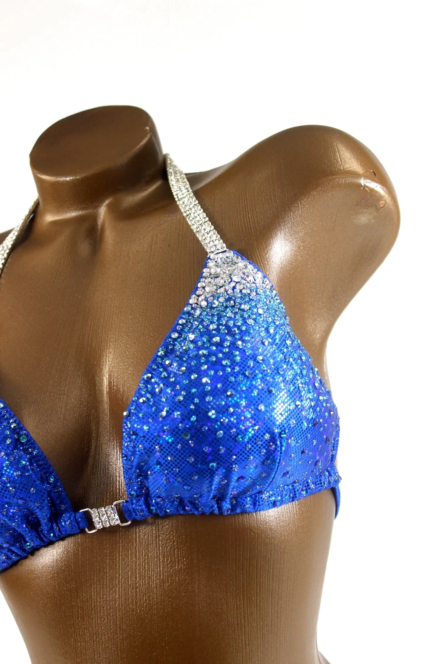 Royal Blue AB Bikini Suit